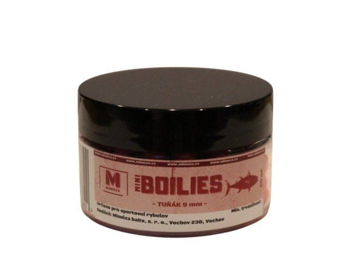 Předvrtané mini boilies tuňák