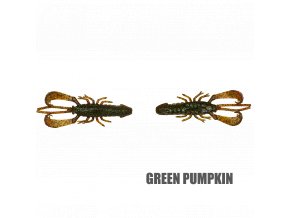 REACTION CRAYFISH 7,3cm 4g green pumpkin 5pcs