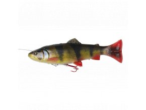 SG 4D Line Thru Pulsetail Trout 16cm 51g SS perch