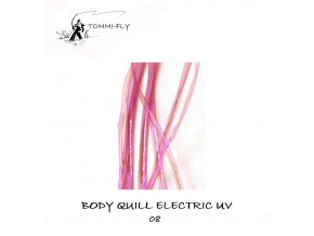 body quill elctric řůžová