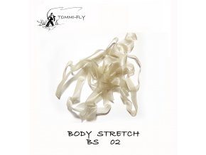 Body stretch 4mm světle šedá 02