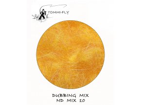 Dubbing mix pomerančově oranžová 10
