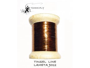 Tinsel line Lameta hnědá 12m 12