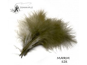 Premium Marabou olivová 121