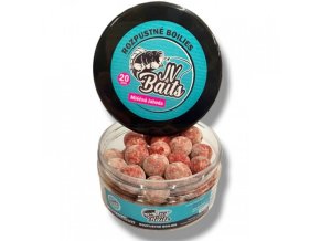 159741 jv baits rozpustne boilies mlecna jahoda 300ml