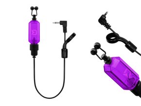 Řetízkový indikátor Delphin CUBIX Light červený9f