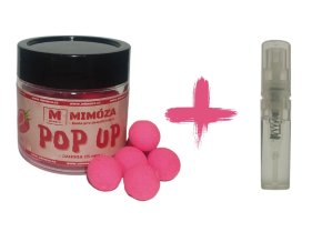 Fluo Plovoucí boilies + Esence Jahoda