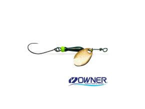 CLASSIC BARBLESS 0 PINK GOLD (black chartreuse body)
