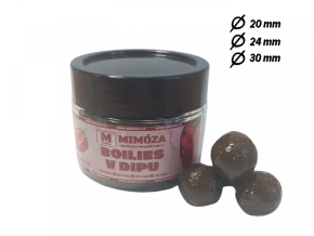 Dipované boilies Jahoda