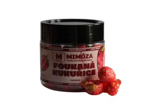 foukaná kukuřice jahoda
