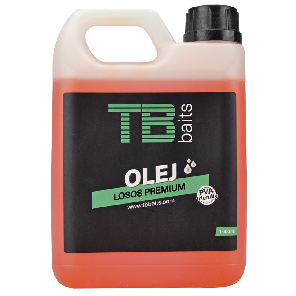 TB Baits Lososový olej Premium quality 1000ml