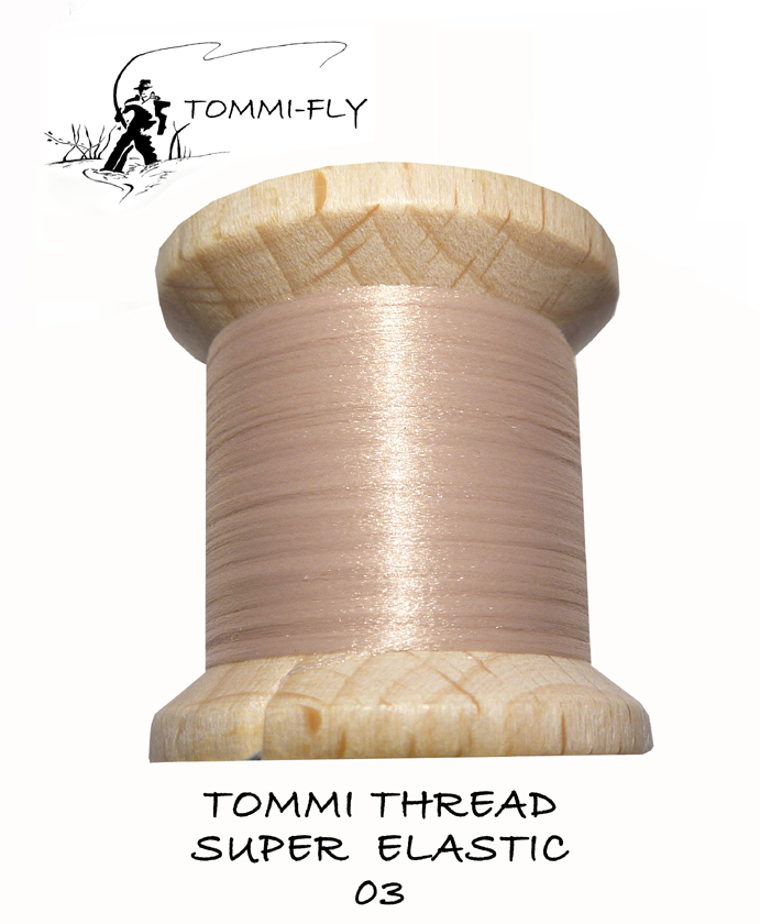 Tommi thread Super Elastic - béžová 80m