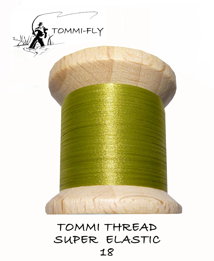 Tommi thread Super Elastic - zelená 80m
