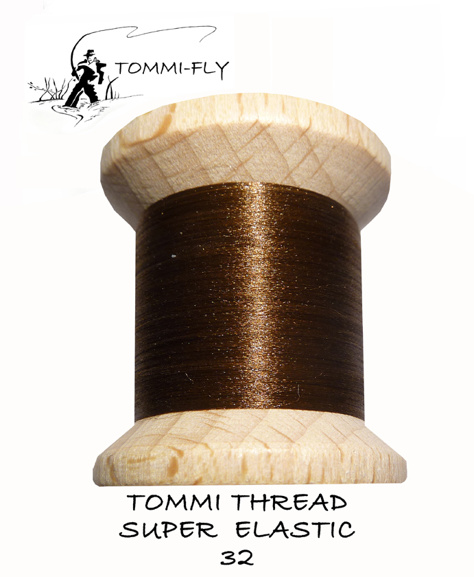 Tommi thread Super Elastic - hnědá 80m