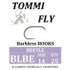 Háčky bez protihrotu Tommi fly Beetle, velikost 10 25ks