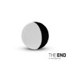 THE END ZIG černo bílé 10ks 15mm