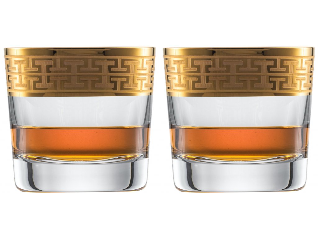 Zwiesel Glas Hommage Gold Classic sklenice na whisky malá, 2 kusy