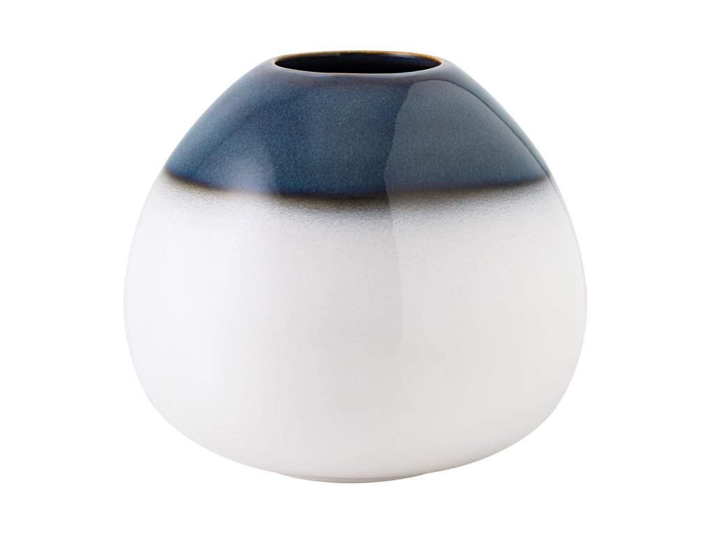 Villeroy & Boch Lave Home Malá modro-bílá váza Drop