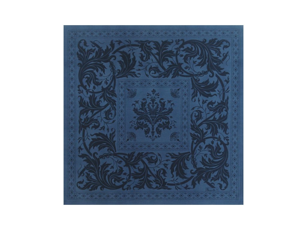 Beauvillé Topkapi tmavě modrý ubrousek 55x55 cm