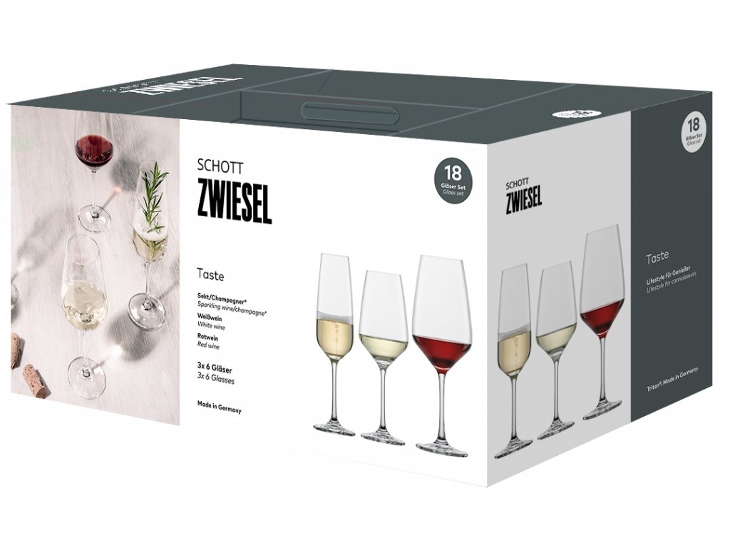 Schott Zwiesel Taste Základní sada sklenic 18 kusů