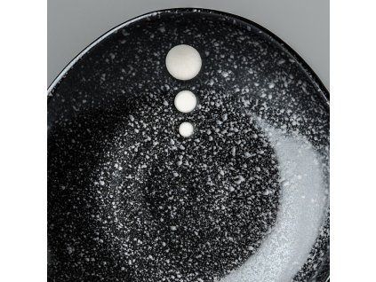 Made In Japan White Dot Malý nepravidelný pečivový talíř 12 cm