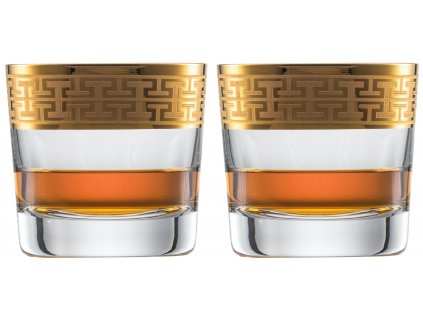 Zwiesel Glas Hommage Gold Classic sklenice na whisky malá, 2 kusy