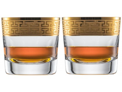 Zwiesel Glas Hommage Gold Classic sklenice na whisky velká, 2 kusy