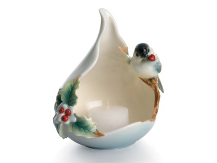 Franz Winter Wonderland Chicadee Collection Svícen