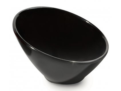 GET Black Elegance Malá černá miska "Kaskade" 90 ml