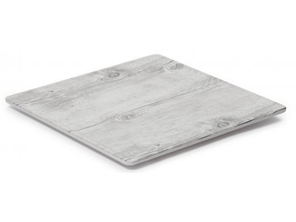 GET Madison Avenue Melaminový čtvercový servírovací talíř, 30,5 cm, vzor bříza