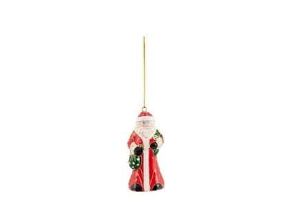 Villeroy & Boch Winter Specials kovová ozdoba Santa