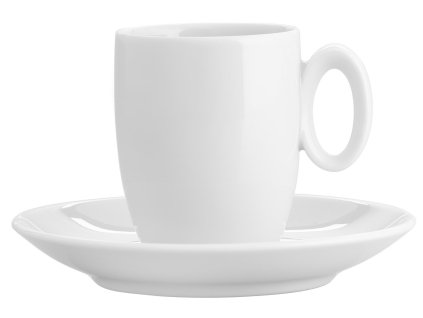 Vista HORECA Broadway White Espresso šálek s podšálkem