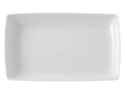 Vista HORECA Tapas & Sushi/Carre White Obdélníkový talíř 21X 13 cm
