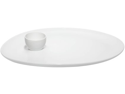 Vista HORECA Karma White Velký Talíř s miskou 38