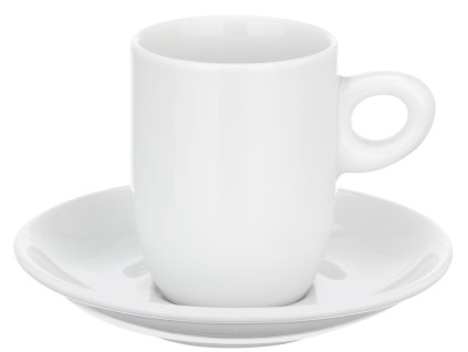 Vista HORECA Optima White Espresso šálek s kulatým podšálkem 8Cl