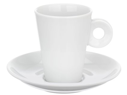 Vista HORECA Optima White Espresso šálek s oválným podšálkem 8Cl