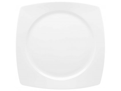 Vista HORECA Virtual White Čtvercový dezertní talíř 21cm