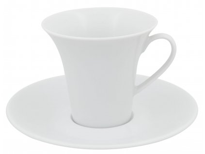 Vista HORECA Modo White Espresso šálek s podšálkem