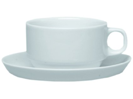 Vista HORECA Europa White Espresso šálek s podšálkem 10 Cl