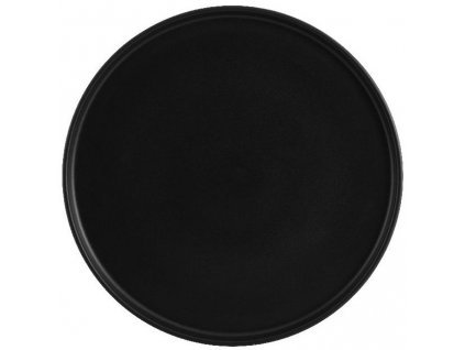 Vista HORECA Fiord Black Mělký talíř 26 cm