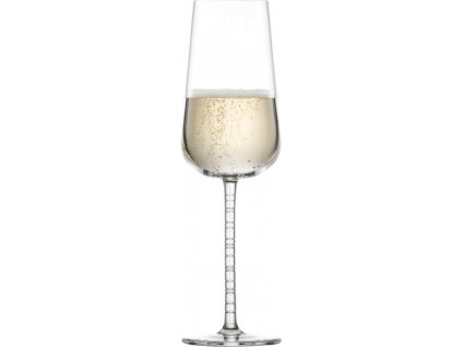 Zwiesel Glas Journey Champagne s bodem perlení, 2 kusy