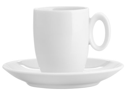 Vista Alegre Broadway White Espresso šálek s podšálkem