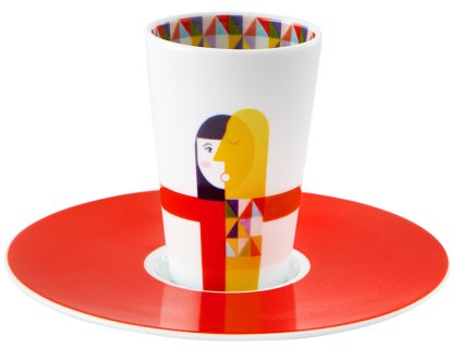 Vista Alegre BODE INSPIRATÓRIO IV Espresso šálek s podšálkem