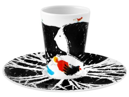 Vista Alegre BODE INSPIRATÓRIO VIII Espresso šálek s podšálkem