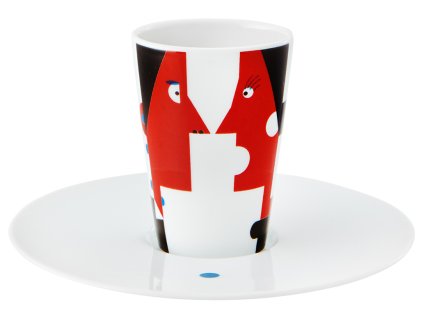 Vista Alegre BODE INSPIRATÓRIO X Espresso šálek s podšálkem