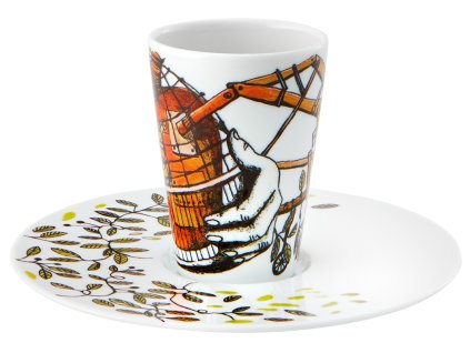 Vista Alegre BODE INSPIRATÓRIO XII Espresso šálek s podšálkem