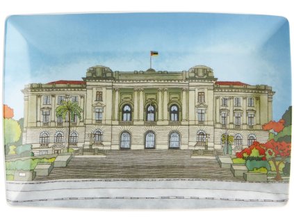 Vista Alegre ALMA DE MAPUTO Obdélníkový talíř City Hall
