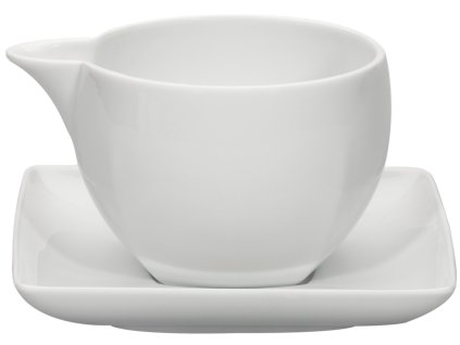 Vista Alegre CARRÉ WHITE Omáčník s podomáčníkem