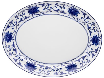 Vista Alegre Lazuli Velký oválný podnos
