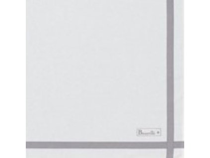 Beauvillé Bicolore bílý ubrousek 52x52 cm